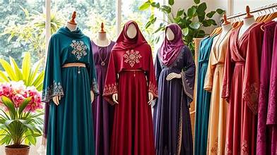 Threads of Elegance: Embroidered Abaya