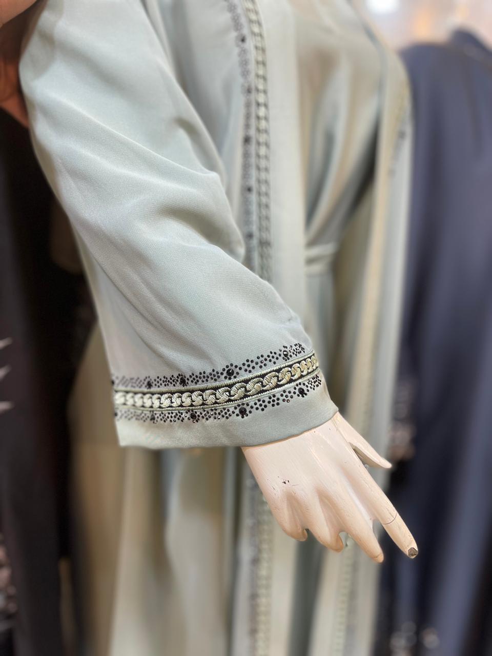 Pearl Mist Double Abaya Inner and uper.